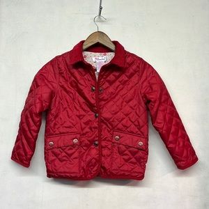 Girls size 7/8 Red comfortable fall jacket